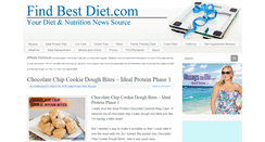 Desktop Screenshot of findbestdiet.com